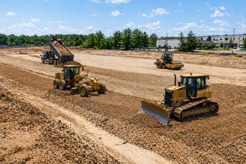 Parking Lot Leveling in Gainesville, GA